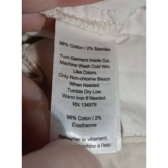 Vineyard Vines Youth 18 Cream Chino - Picture 6 of 7
